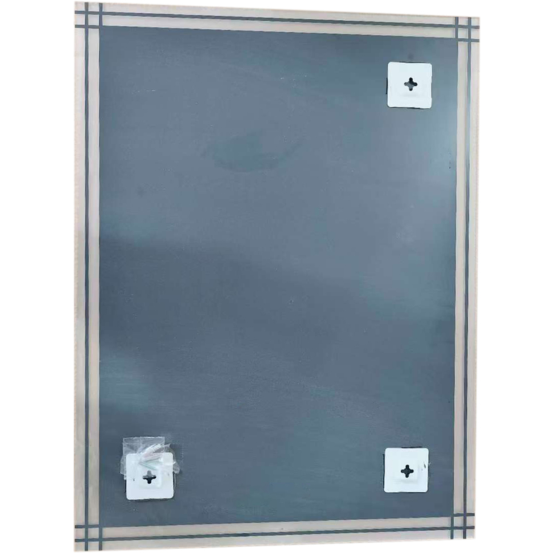 Зеркало настенное Zerix FONTE MRZ10-60x80-Reverse прямоугольное с декором (ZX5640)