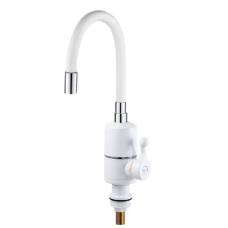 Водонагреватель 3,3 kW проточный, рефлекторный излив, на мойку ZERIX ELW06-F-WHITE (цвет белый) (ZX5857)