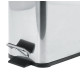 Мусорное ведро с плавным закрытием прямоугольное Zerix Sansa-TC0105 SS Color 5л цвет нержавейка (ZX5893)