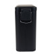 Мусорное ведро с плавным закрытием прямоугольное Zerix Sansa-TC0105 Black 5 л цвет черный (ZX5894)