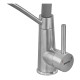 Смеситель для кухни с силиконовым изливом Zerix FUL-017 Refl.Gray из нерж. стали SUS304 (изл.серый) (ZX5993)