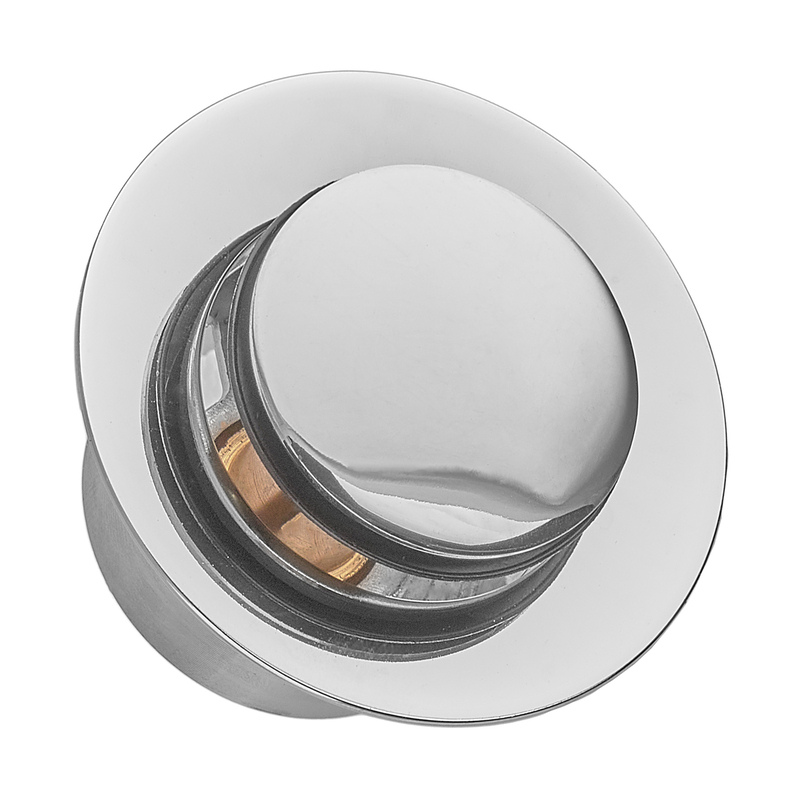 Донный клапан для раковины Zerix BV-04 1 1/4'' универсальный (с/без перл) СLICK-СLACK (Цвет хром) (ZX6021)
