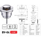 Донный клапан для раковины Zerix BV-04 1 1/4'' универсальный (с/без перл) СLICK-СLACK (Цвет хром) (ZX6021)