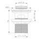 Донный клапан для раковины Zerix BV-05 1 1/4'' с переливом автоматический СLICK-СLACK (Цвет хром) (ZX6022)
