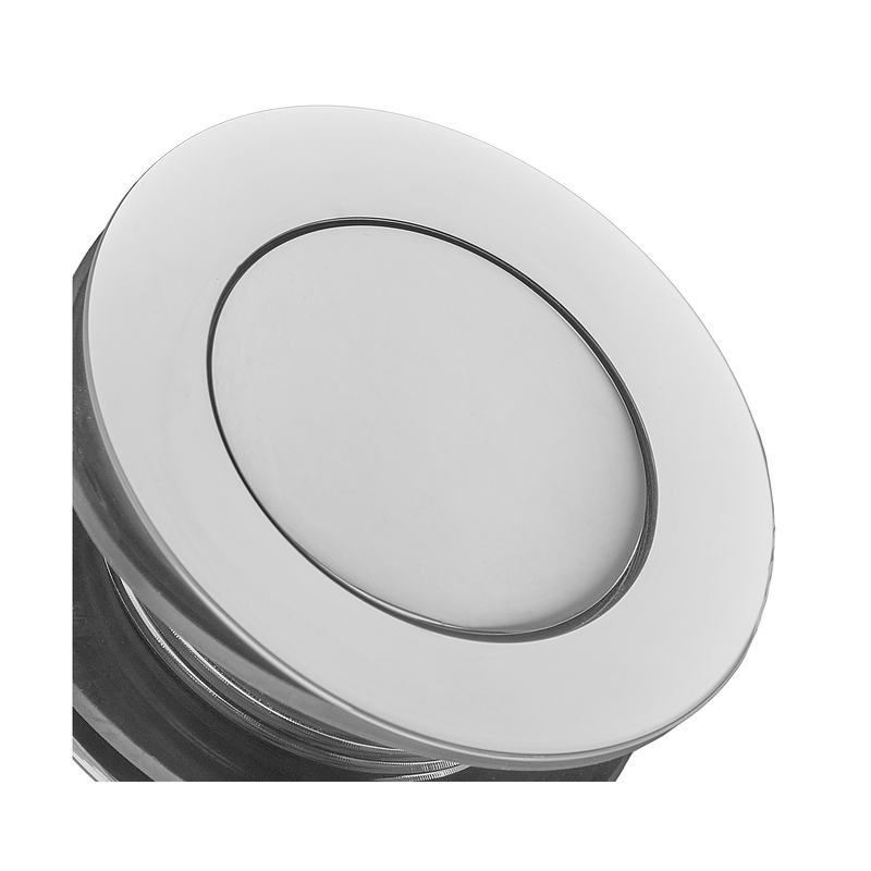 Донный клапан для ванны Zerix BV-07 1 1/2'' автоматический СLICK-СLACK (Цвет хром) (ZX6024)