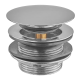 Донный клапан для ванны Zerix BV-08 1 1/2'' автоматический СLICK-СLACK (Цвет хром) (ZX6025)