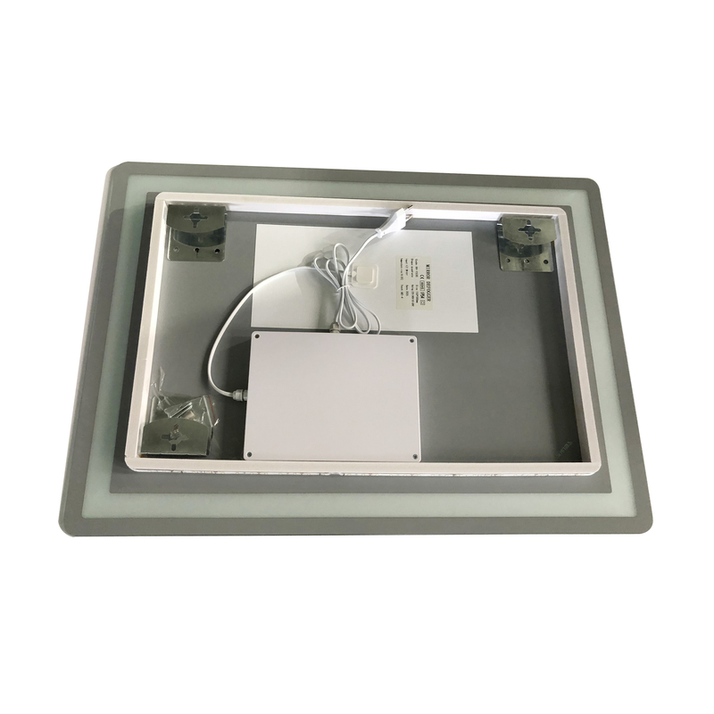 Зеркало Zerix Sansa MR01-70x50-REVERSE с LED Touch, Anti-fog, димером, регулятором яркости (ZX6050)