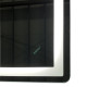 Зеркало Zerix Sansa MR01-70x50-REVERSE с LED Touch, Anti-fog, димером, регулятором яркости (ZX6050)