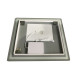Зеркало Zerix Mirra MR05-80x70-REVERSE с LED Touch, Anti-fog, димером, регулятором яркости (ZX6057)