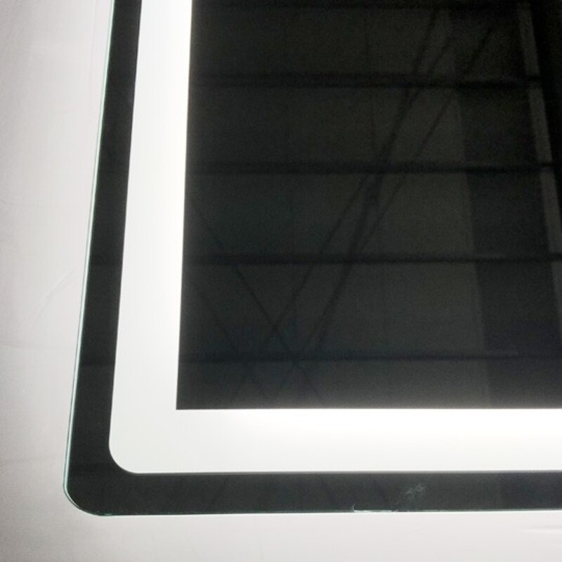 Зеркало Zerix Mirra MR05-120x80 с LED Touch, Anti-fog, димером, регулятором яркости (ZX6061)