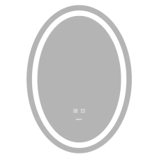 Зеркало Zerix Fusion MV01-50x70 с LED Touch, Anti-fog, димером, регулятором яркости (ZX6067)