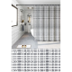 Шторка для ванной Zerix SCP-013-240x200 из PEVA (полиэтиленвинилацетата) (Узор 