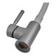 Смеситель для кухни Zerix Atrium-011-T Graphite Refl.Gray (Цвет графит+силик.излив серый) (ZX6107)