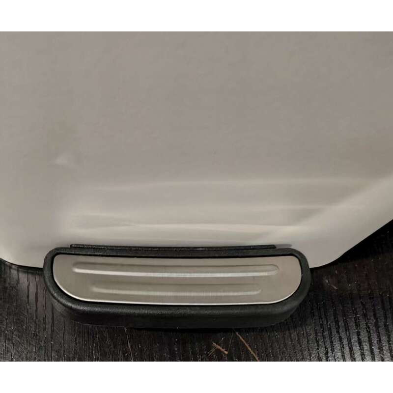 Мусорное ведро с плавным закрытием квадратное Zerix Kubix-TC0106 White 6 л (цвет белый) (ZX6109)