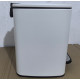 Мусорное ведро с плавным закрытием квадратное Zerix Kubix-TC0106 White 6 л (цвет белый) (ZX6109)
