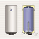Eldom Водонагрівач (бойлер) електричний 80 л. Eureka 80 SLIM 2x1.0 kW WV08039D