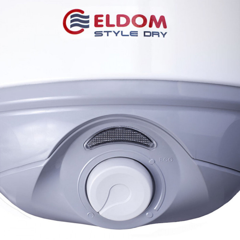 Eldom Водонагрівач (бойлер) електричний 80 л. Style DRY 80 SLIM 2x1.0 kW 72268WD