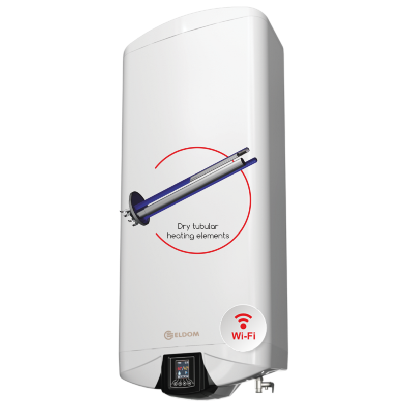 Eldom Водонагрівач (бойлер) електричний 100 л. GALANT DRY 100 3x 1000 W DV100DW-W ELDOM