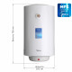 MIDEA Водонагрівач (бойлер) електричний 50 л. D50-15F1(W) 000004133