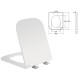 KUBIK унітаз підвісний c06810200(48,5*34*36,5 см, twist, сидіння duroplast)