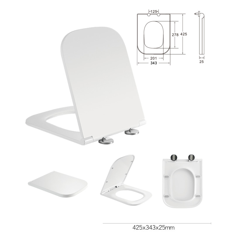 KUBIK унітаз підвісний c06810200(48,5*34*36,5 см, twist, сидіння duroplast)