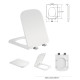 KUBIK унітаз підвісний c06810200(48,5*34*36,5 см, twist, сидіння duroplast)