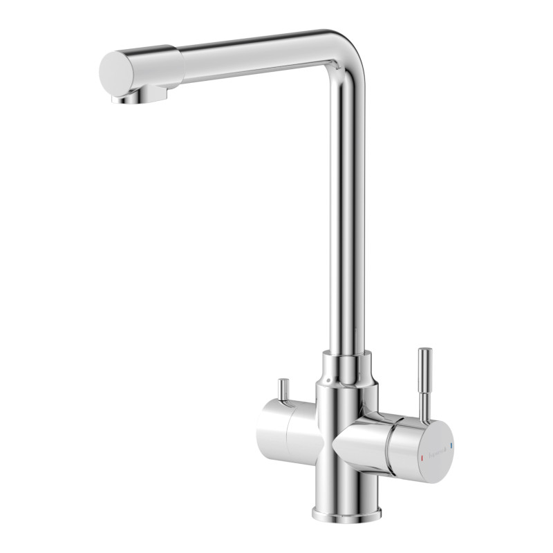 ARGO-S змішувач для кухні, f03409016JC, з підключенням питної води, хром