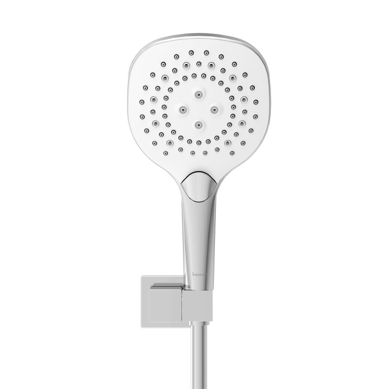 BILOVEC душовий гарнітур (лійка, тримач, шланг PVC), хром