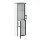 IMPRESE BLACK EDGE пенал підвісний 99*30*20см, білий, (f32113W)