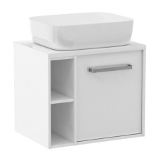 IMPRESE VYSKOV тумба 70см подвесная, со столешницей, 1 ящик, белая, (f3275W(1))