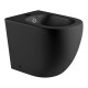 LESNA BLACK біде підлогове 56,5*36*40,5 см, чорне матове