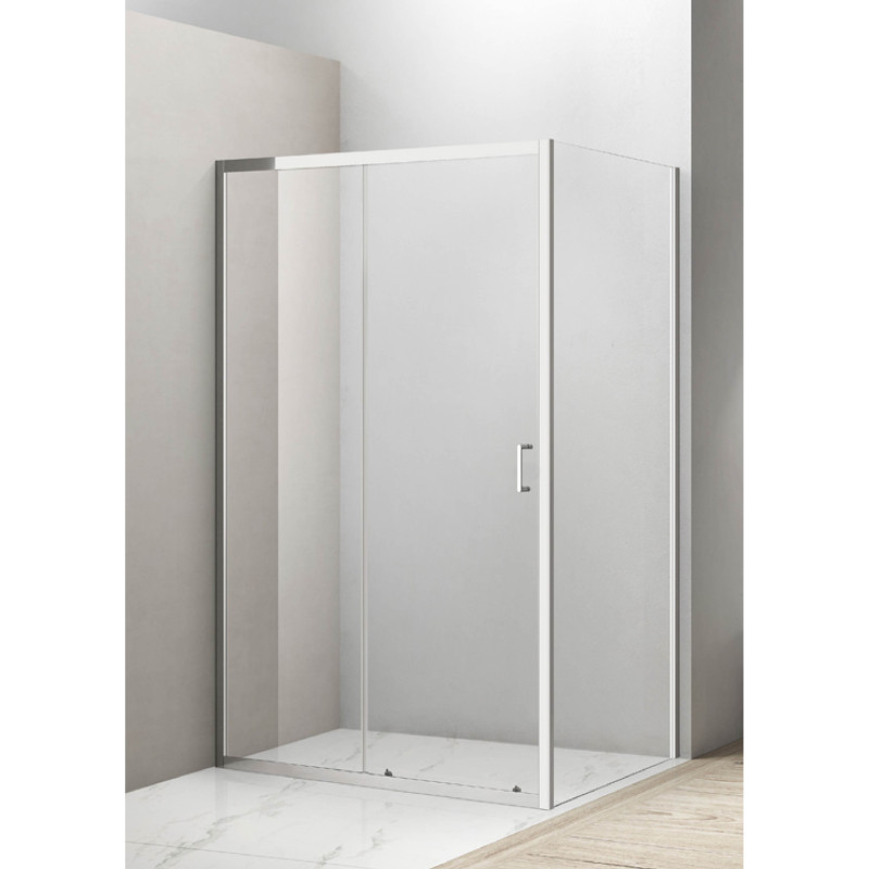 VALTICE New душова кабіна прямокутна 120*80*190см, розсувні двері, скло прозоре