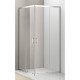 VALTICE New душова кабіна квадратна 90*90*190см, розсувні двері, скло прозоре