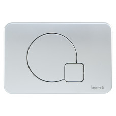 IMPRESE i7115, клавіша змиву, матовий хром, пластик, (i7115PS)