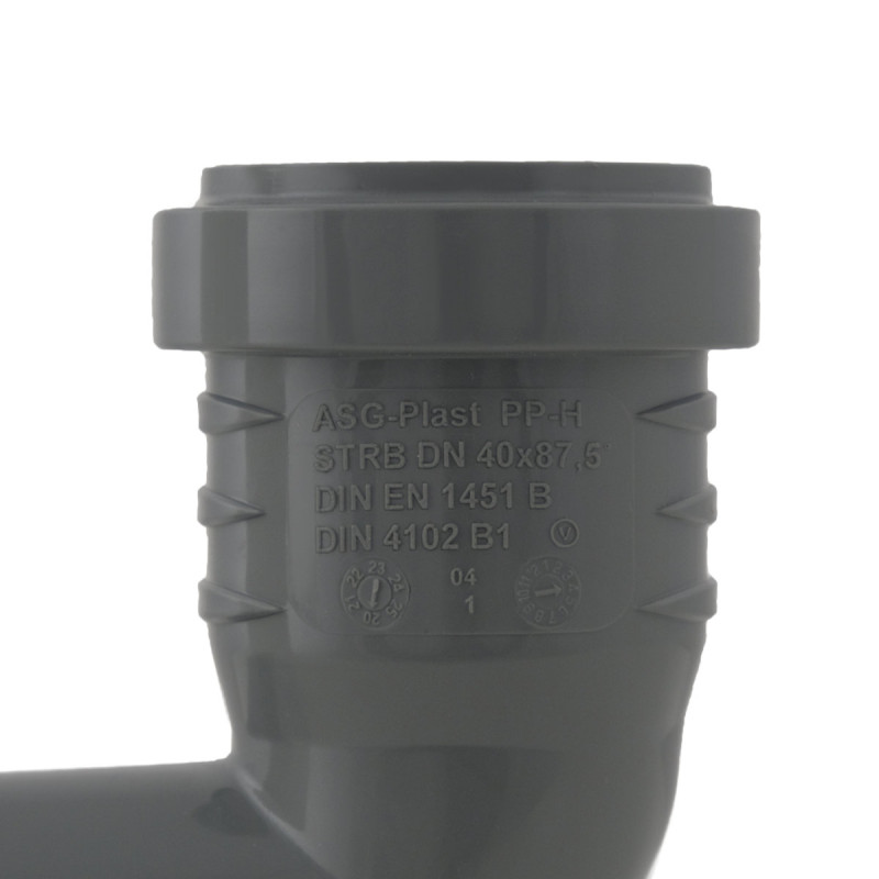 ASG Коліно HTR ф40 мм x87° (x87°)