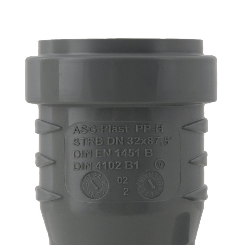 ASG Коліно HTR ф32 мм x87° (x87°)