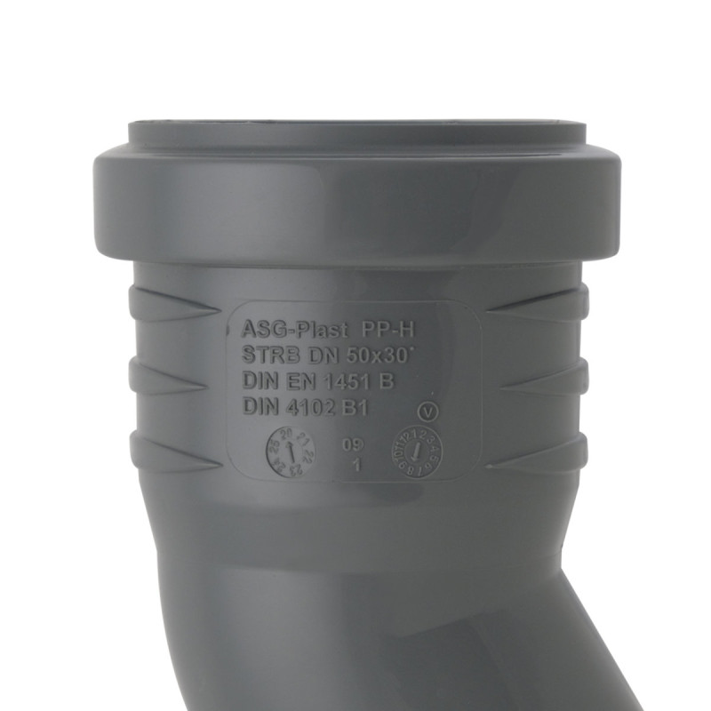 ASG Коліно HTR ф50 мм x30° (x30°)