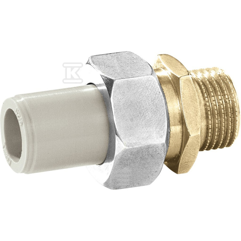 KAN-therm З'єднувач роз'ємний з пласким ущільнювачем 20 3/4 (1209271002)