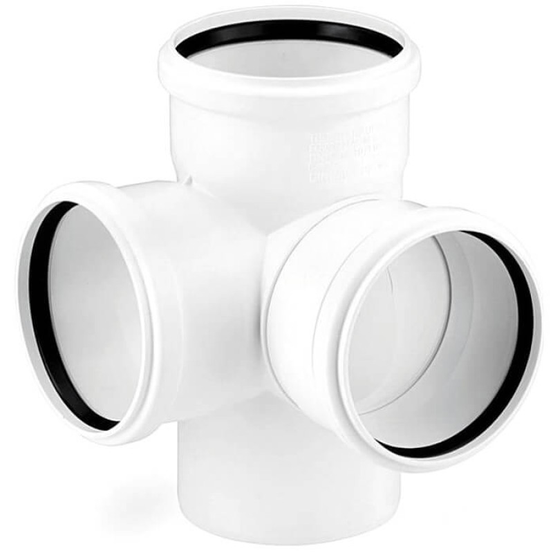 REHAU Крестовина двухплоскостная Raupiano Plus 110/110/110 87 (121564003)