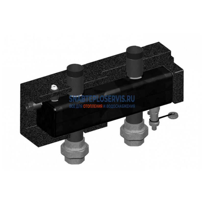 Meibes Гідравлічна стрілка в зборі, в ізоляції, для насосних груп V-UK /V-MK (125 кВт при ΔТ=25 °С) (M66394.1)