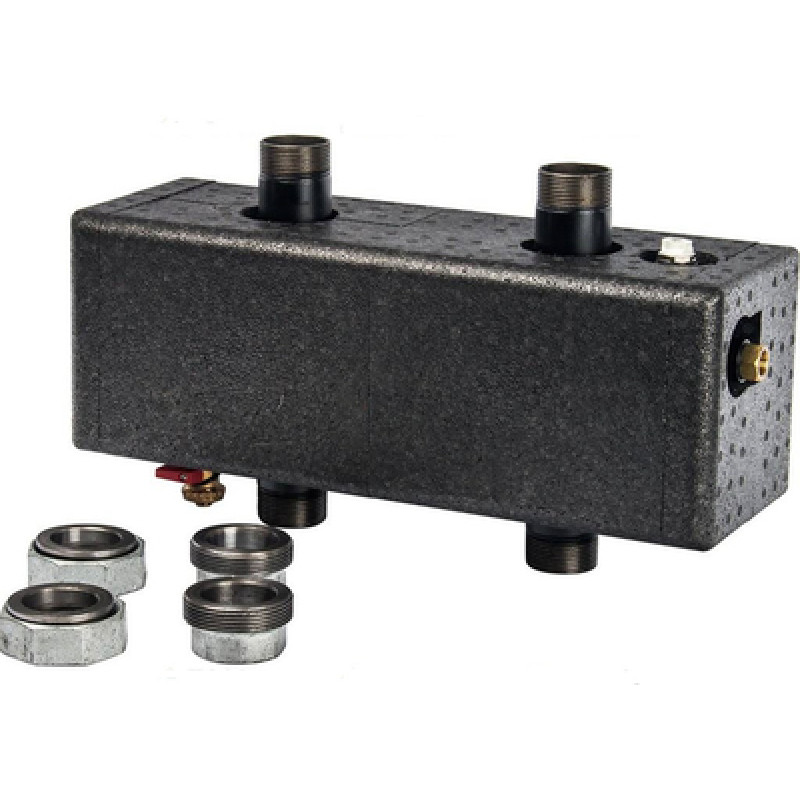 Meibes Гідравлічна стрілка в зборі, в ізоляції, для насосних груп V-UK /V-MK (125 кВт при ΔТ=25 °С) (M66394.1)