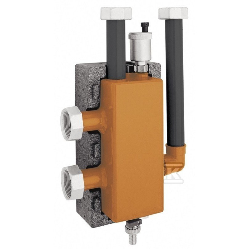 Meibes Гідравлічна стрілка МНK 25 в зборі, в ізоляції (2 м3/год, 70 кВт при ΔТ=25 °С), DN 25 (M66391.2)