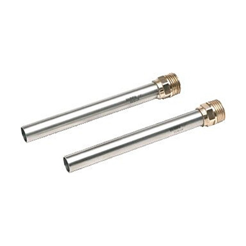 REHAU Трубка з'єднувальна RAUTITAN R1/2"x15, 150 мм, нержавіюча сталь, для підключення опалювальних прилад (261313001)