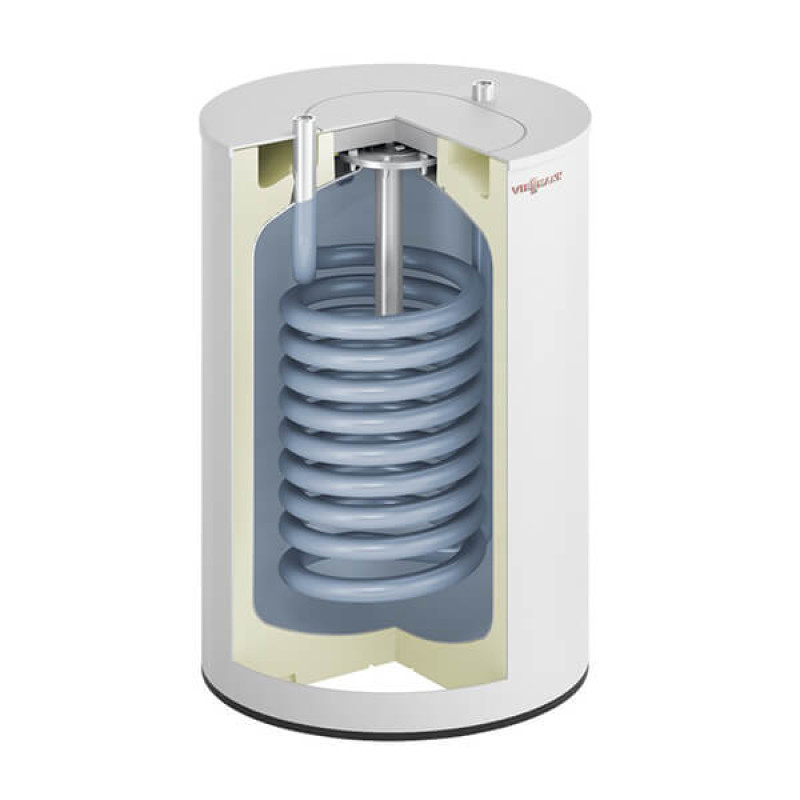 Viessmann Пакетна пропозиція котел Vitodens 100-W B1HF 25 кВт 2-х конт. з бойлером 100л, датчиком та димоходом (Z023190)