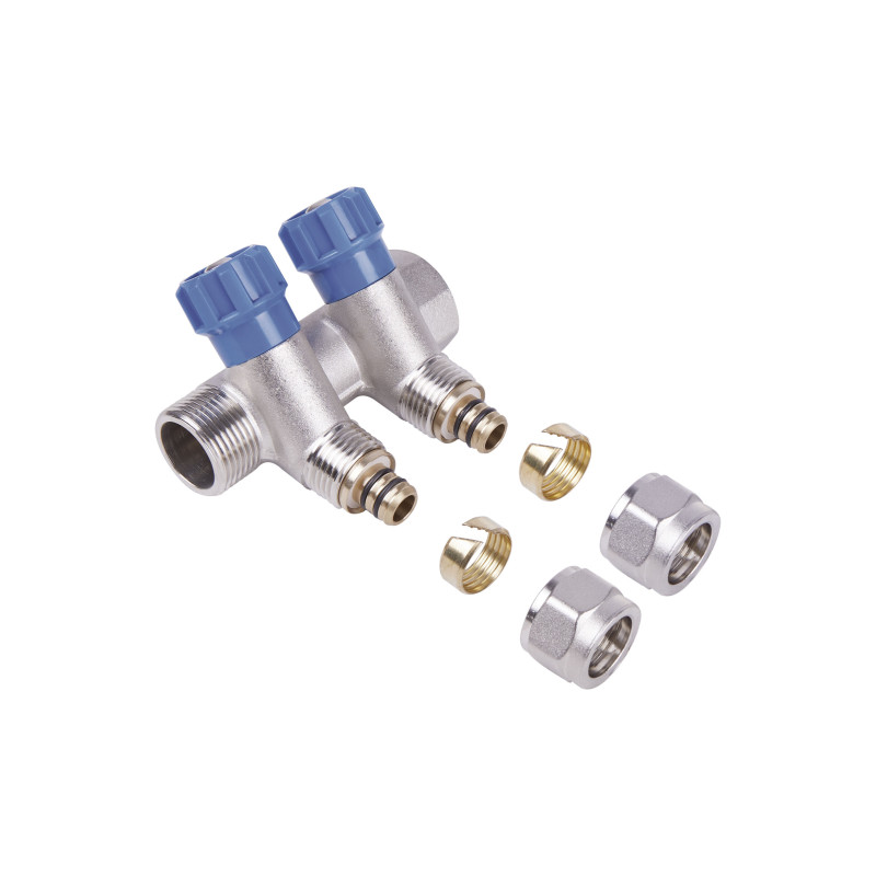 Колектор для теплої підлоги SD Plus 3/4" 2 виходи (SD230W2)