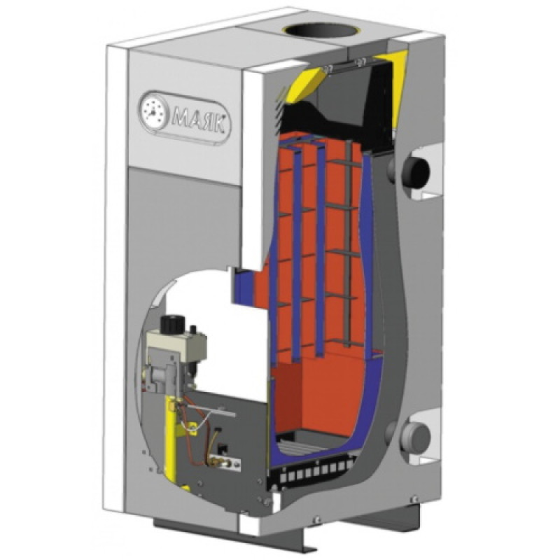 Маяк Двухконтурный газовый дымоходный котел АОГВ-12КСВ (28660)