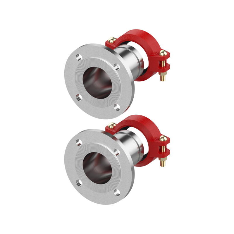 Meibes Комплект перехідників Victaulic-фланець DN 50 x DN 50 FL PN6 (2 шт.) (M66259.392)