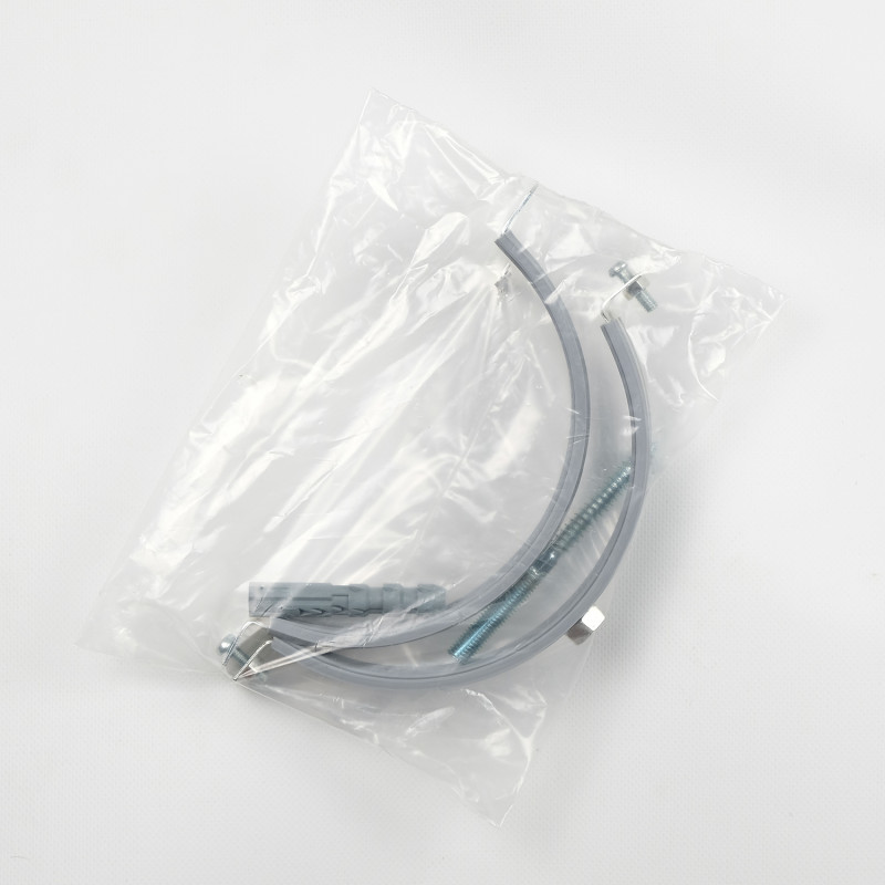 KVADO Хомут для кріплення труб 4" (105-112) в комплекті+ 8х100+12х60