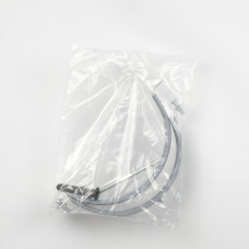 KVADO Хомут для кріплення труб 4" (109-120) в комплекті+ 8х120+12х60