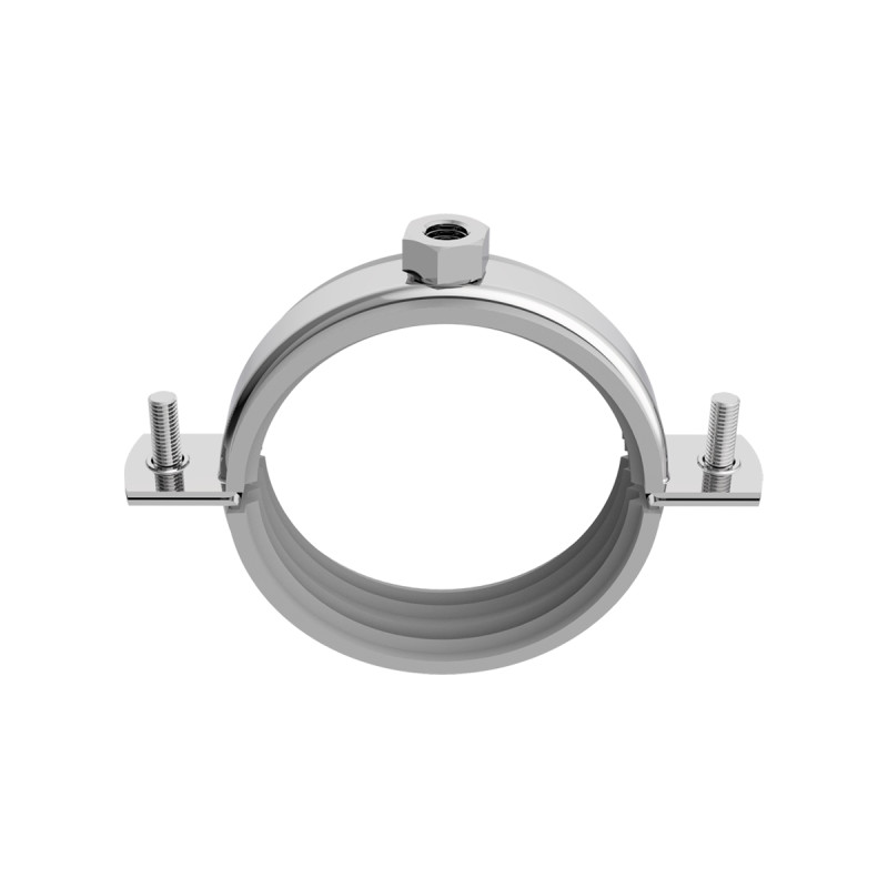 KVADO Хомут сантехнічний с гумовою вставкою 3 1/2" (98-105) М8